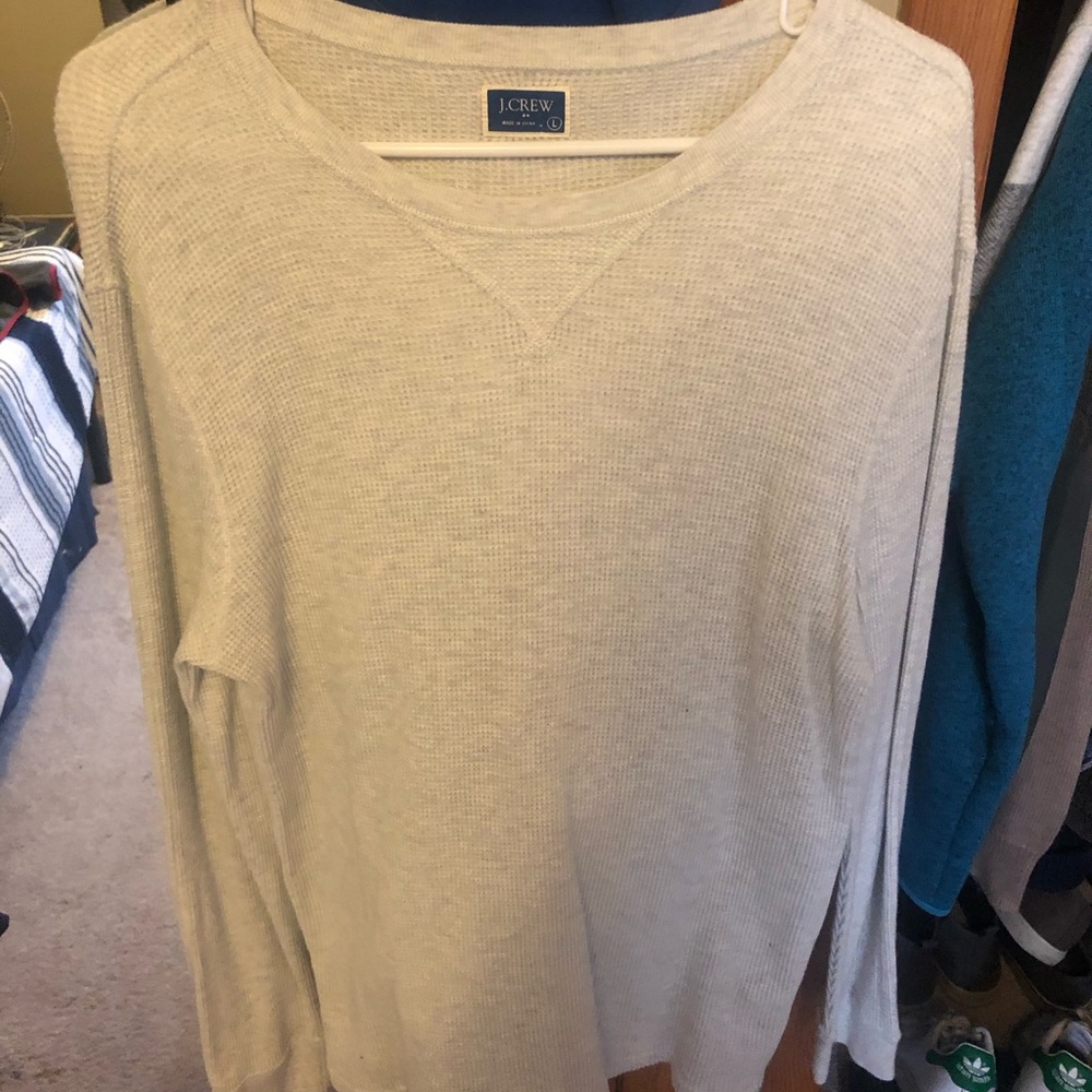 Men’s JCrew thermal shirt